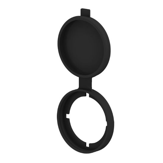 Picture of Protection cover, Harmony XB5, plastic, black, for RJ45 and USB ports