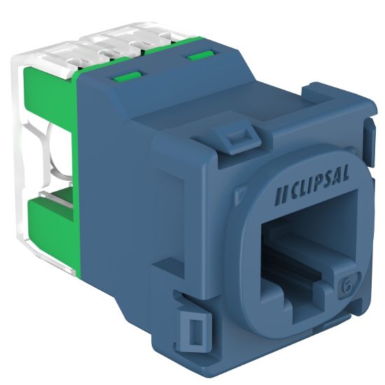 Picture of RJ45 Jack, Clipsal Actassi, CAT6 UTP 30M