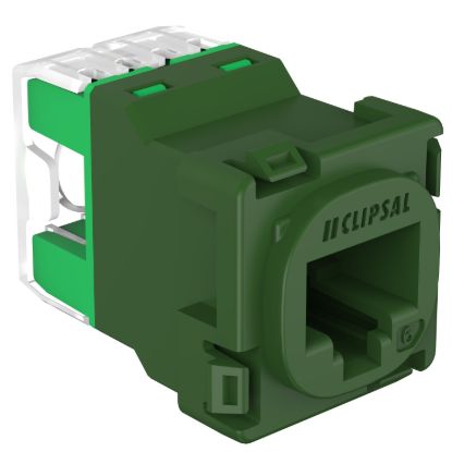 Picture of RJ45 Jack, Clipsal Actassi, CAT6 UTP 30M