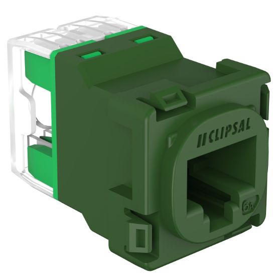 Picture of RJ45 Jack, Clipsal Actassi, CAT6A UTP 30M