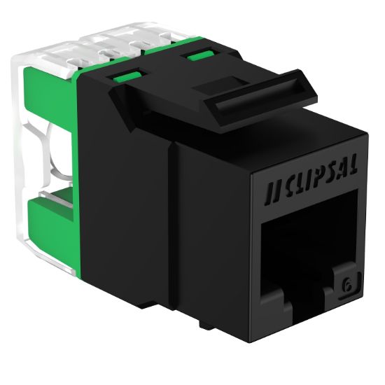 Picture of RJ45 Jack, Clipsal Actassi, CAT6 UTP Keystone