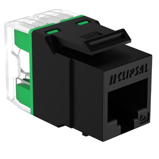 Picture of RJ45 Jack, Clipsal Actassi, CAT6A UTP Keystone