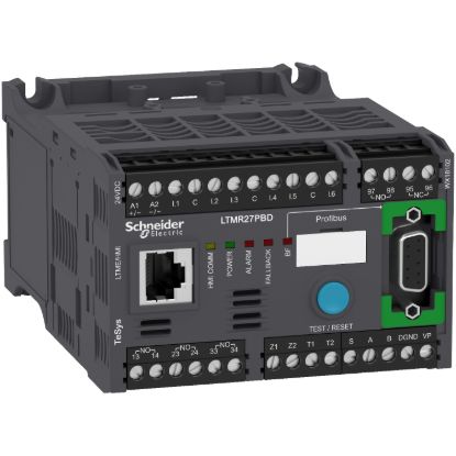 Picture of Motor controller, TeSys T, Motor Management, Profibus DP, 6 logic inputs, 3 relay logic outputs, 1.35 to 27A, 24VDC