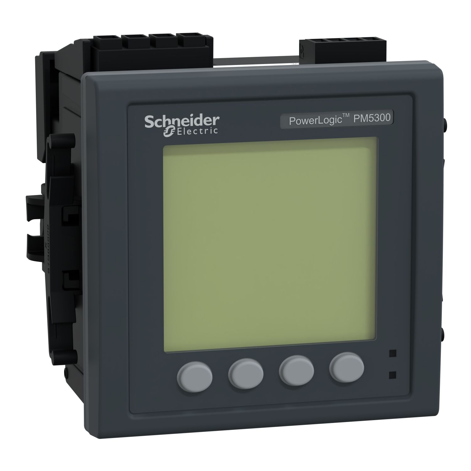 Picture of power meter PowerLogic PM5330, modbus, up to 31st Harmonic, 256KB 2DI/2DO 35 alarms