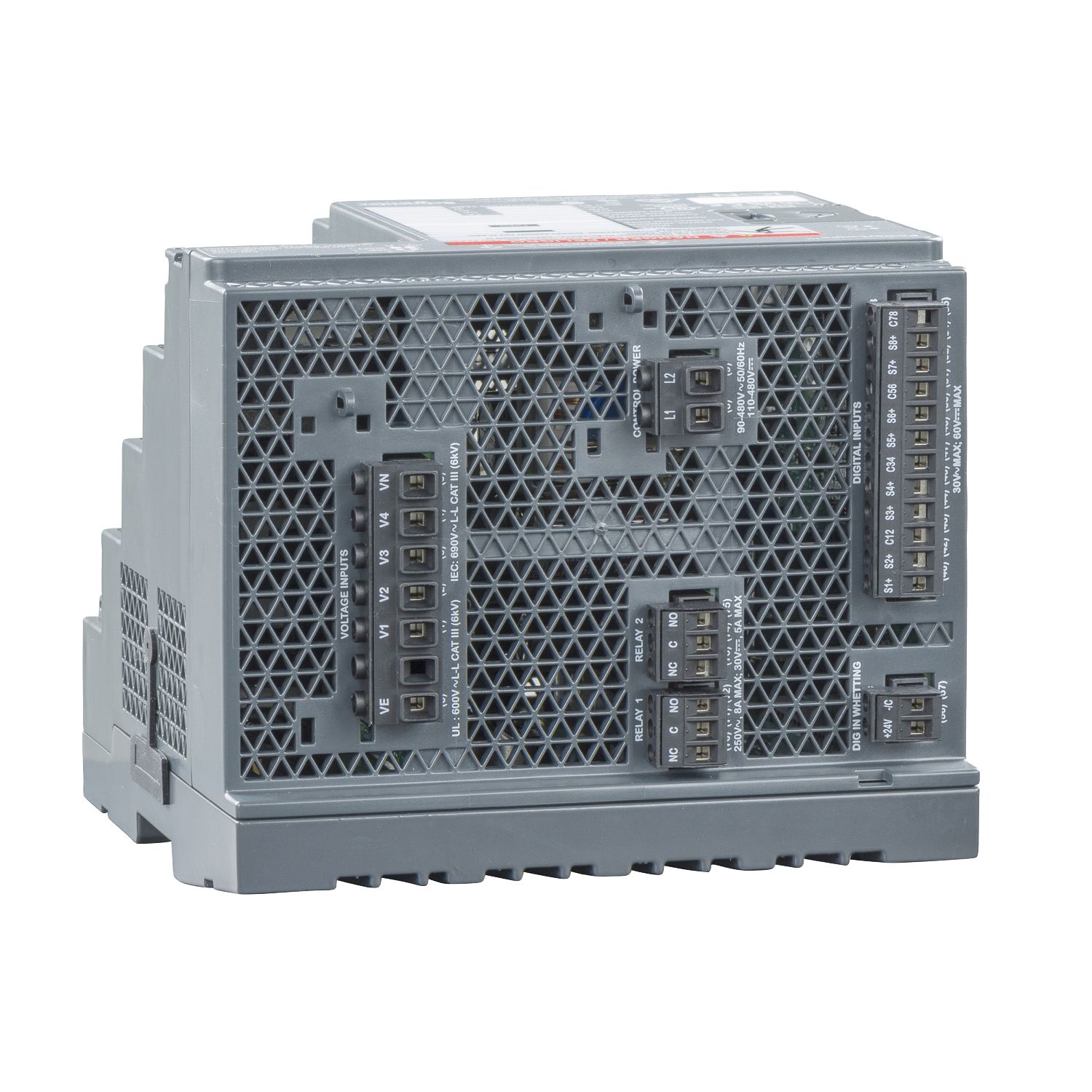 Picture of PowerLogic™ ION9000 meter, DIN mount, no display, HW kit