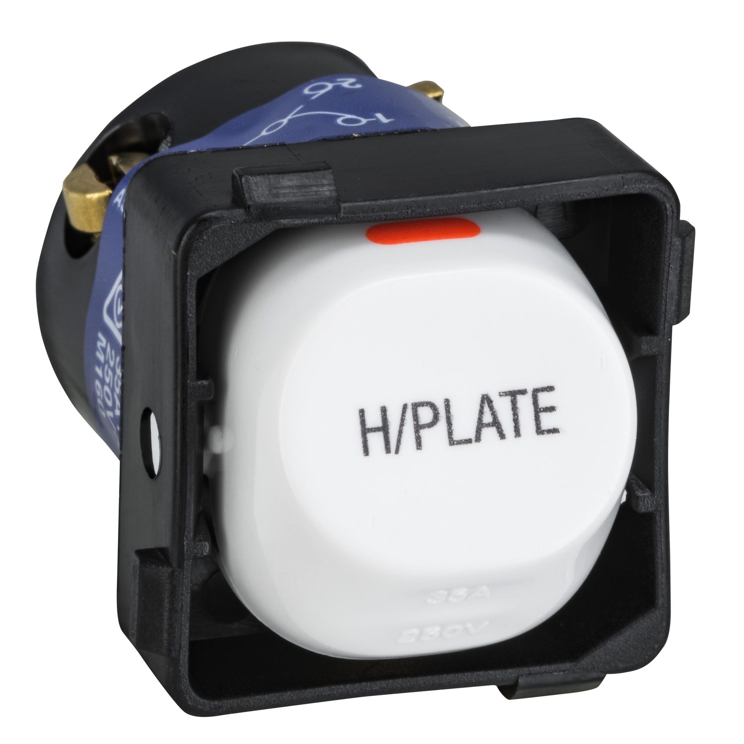 Picture of Switch Mechanism, Clipsal - Mechanisms, 250V 35A Marked HOT PLATE