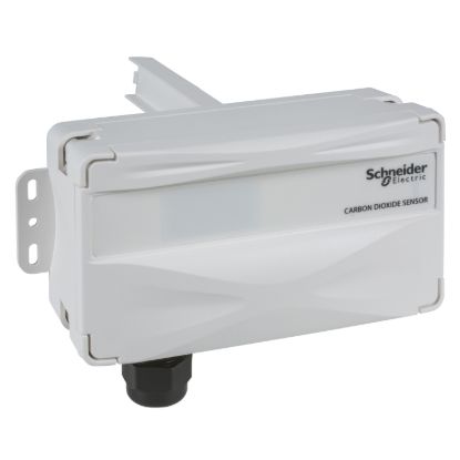 Picture of SCD Series CO2 transmitter, SCD110-H, duct, temperature sensor, 1.8k ohm thermistor, humidity sensor, Vista compatible