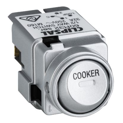 Picture of Switch Mechanism Assembly, Saturn Series, Marked COOKER, 32A, 250V