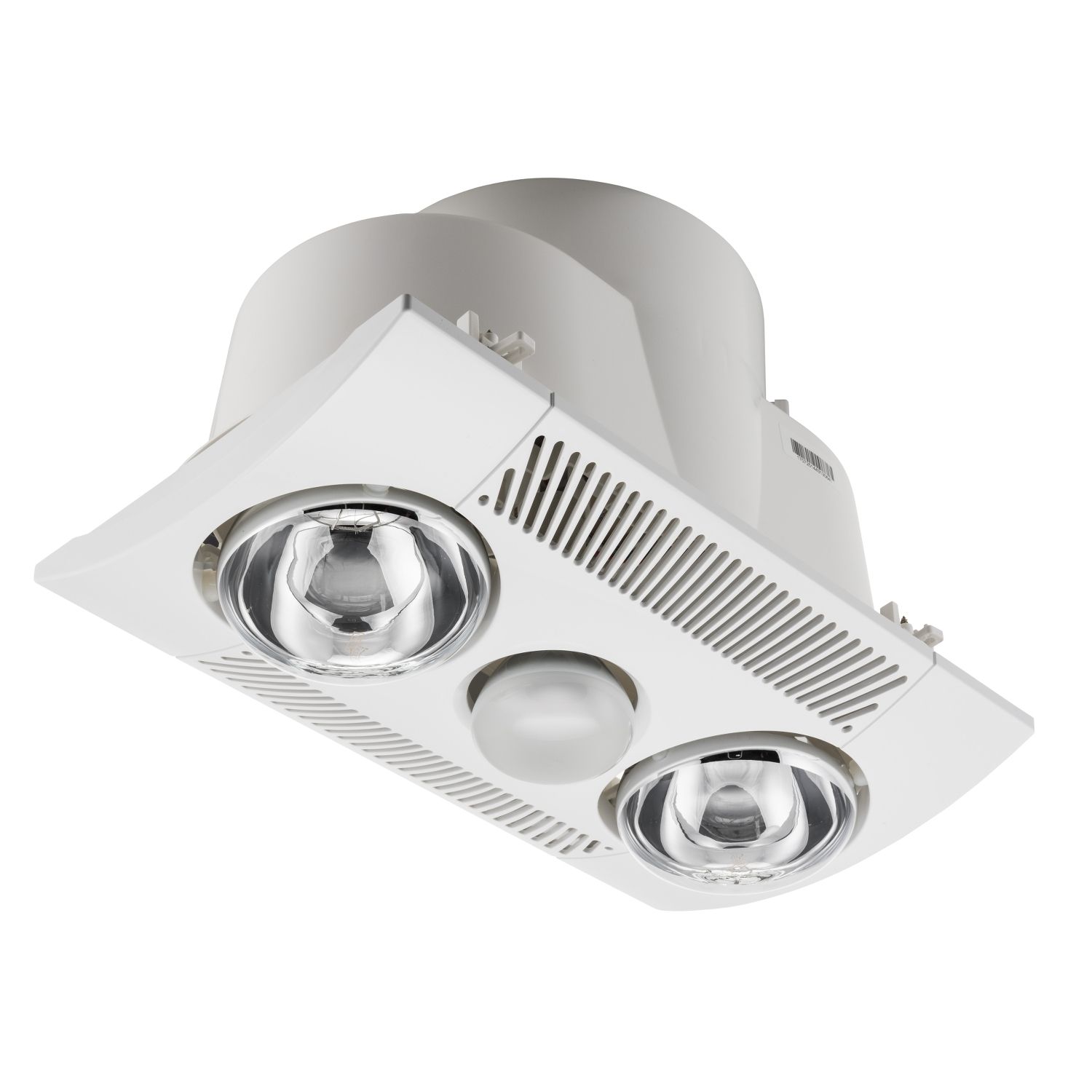 Picture of En Suite Fan, Airflow, Light, Heater with Backdraught Shutter 2 x 275W