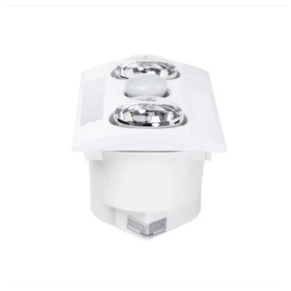 Picture of En Suite Fan, Airflow, Light, Heater with Backdraught Shutter 2 x 275W