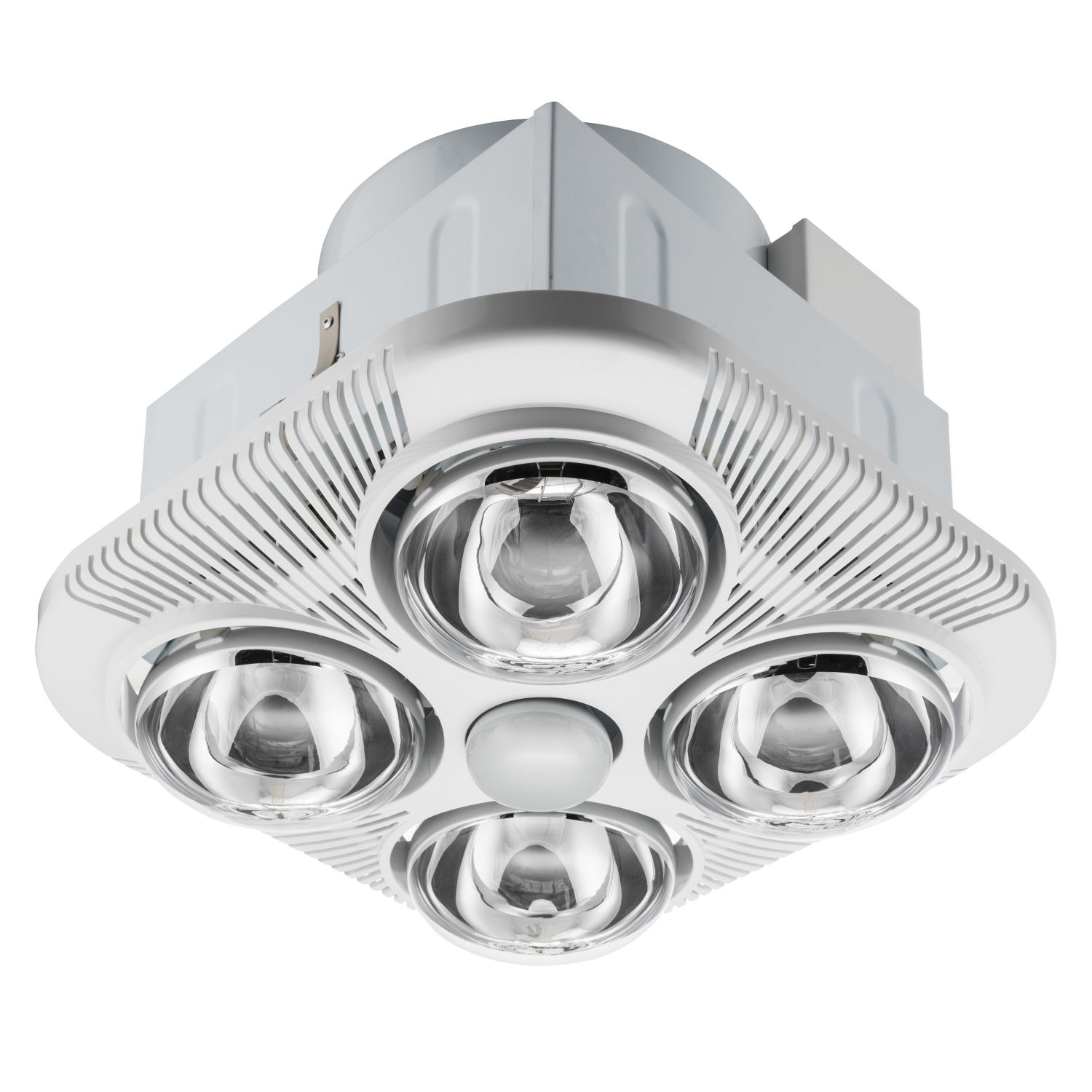 Picture of Bathroom Fan Light Heater, Airflow, with Backdraught Shutter 4 x 275W