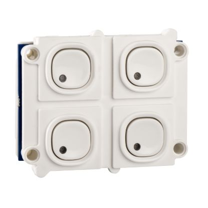 Picture of PCB and Buttons, C-Bus Control and Management System, C-Bus M/Gangs