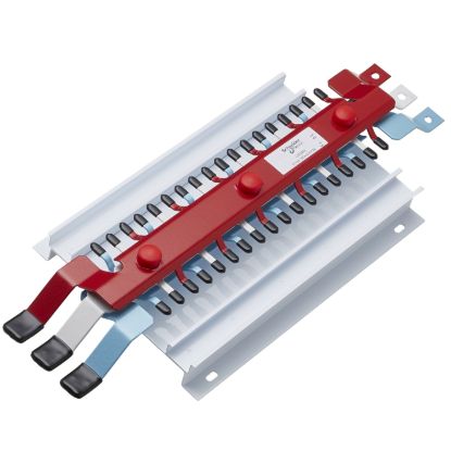 Picture of MSC Chassis 3PH, Acti9, 250A, 18mm for iC60 MCB & RCBO, 36 poles, Dual Feed
