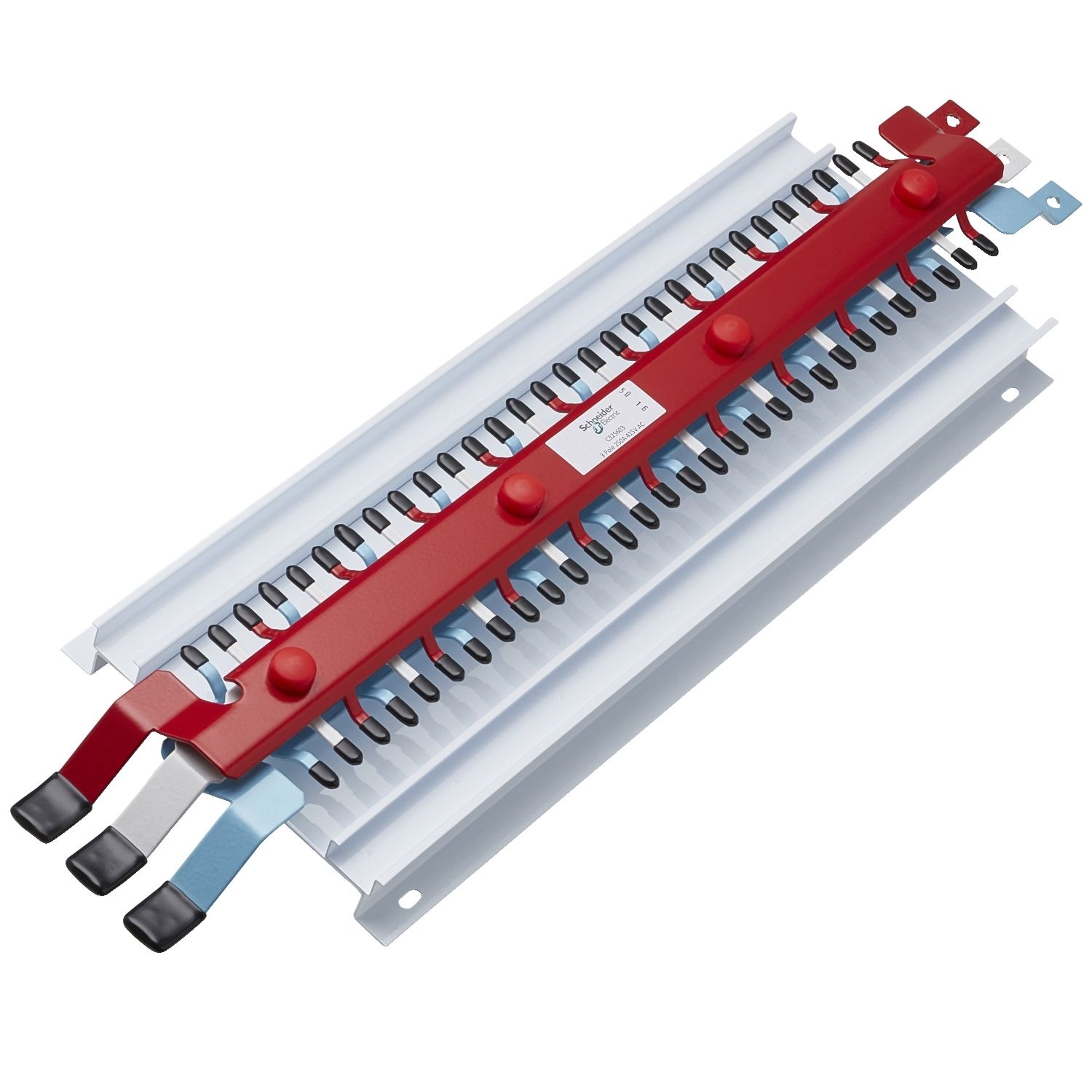 Picture of MSC Chassis 3PH, Acti9, 250A, 18mm for iC60 MCB & RCBO, 60 poles, Dual Feed