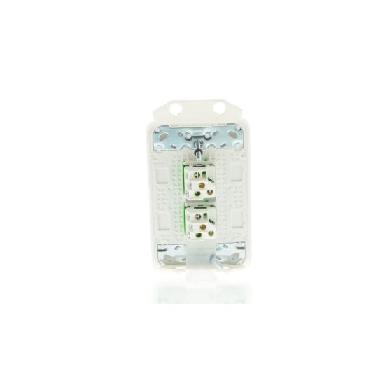 Picture of Flush Switch, Clipsal Iconic, 2 Gang, Vertical Mount, 1-Way/2-Way, 230/240V 10AX