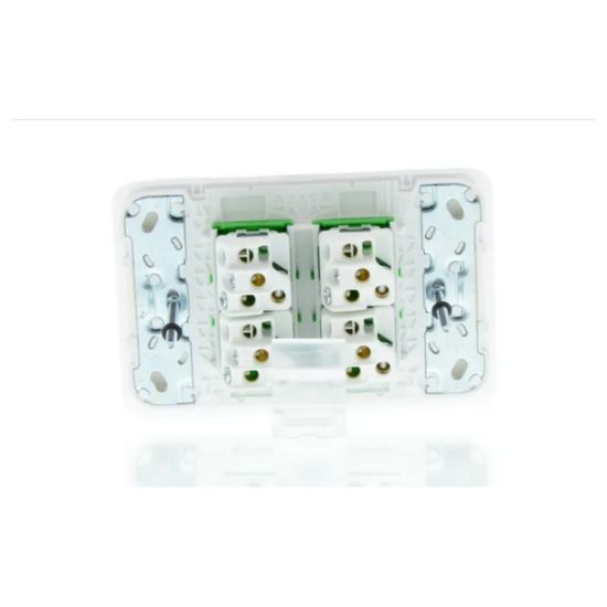 Picture of Flush Switch, Clipsal Iconic, Horizontal Mount, 4 Gang, 1-Way/2-Way, 230/240V 10AX