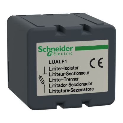 Picture of Limiter cartridge, TeSys Ultra, activation 50kA, 130kA at 440V, for use with limiter disconnector LUALB1