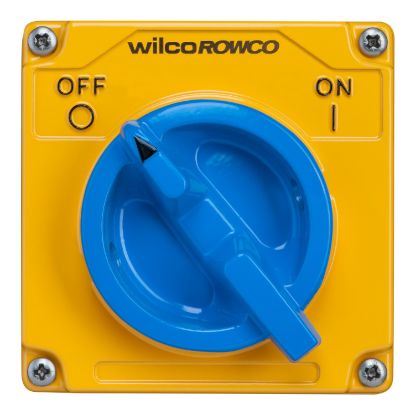 Picture of Switch, Metal Clad, 3 Pole, Made of Cast Aluminium, 32A, 415V, Less Enclosure