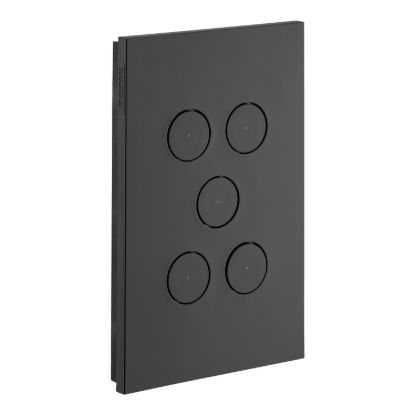 Picture of Grid and Cover, Saturn Zen, 5 Gang, Less Mechanism