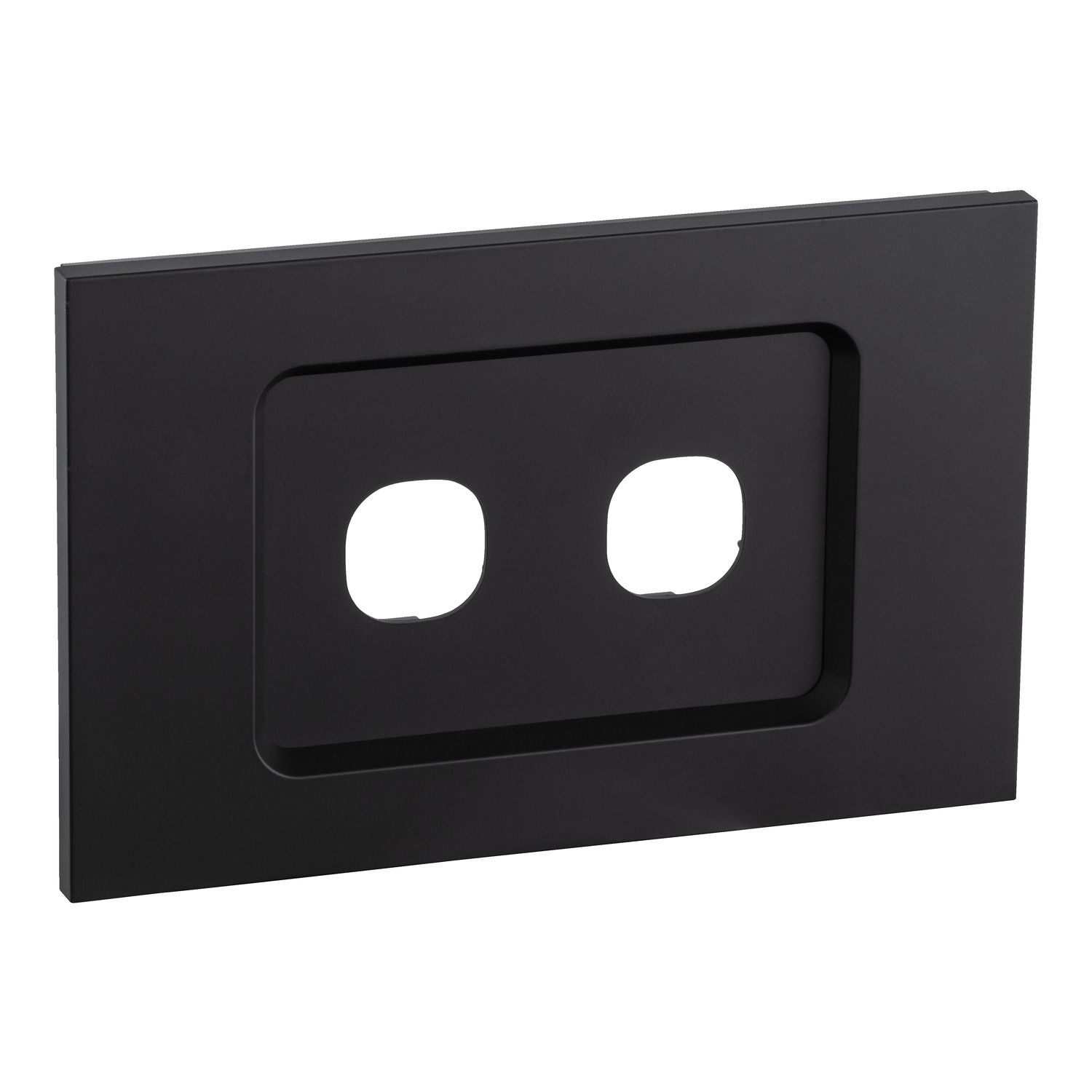 Picture of Grid and Cover, Saturn Zen, 2 Gang, Less Mechanism