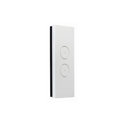 Picture of Push Button Architrave Switch, Saturn Zen, LED Architrave, 2 Gang, 250V, 16AX/20A