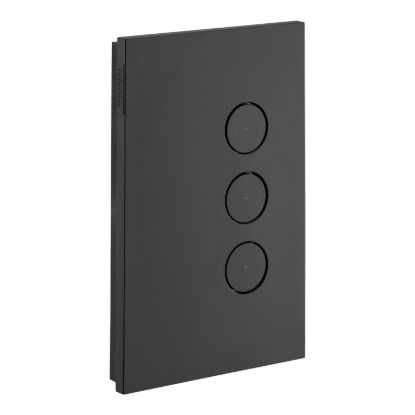 Picture of Grid and Cover, Saturn Zen, 3 Gang, Less Mechanism