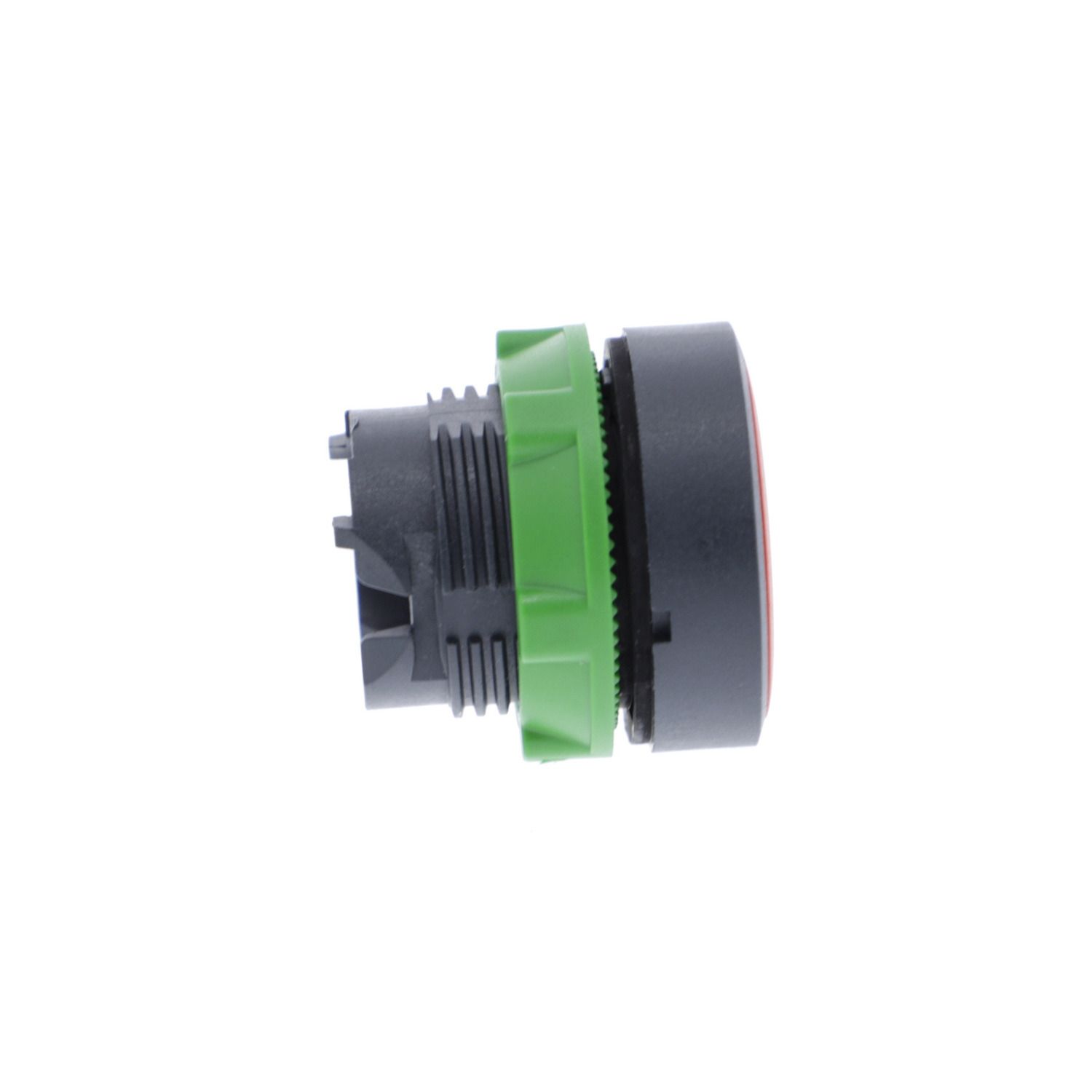 Picture of Head for non illuminated push button, Harmony XB5, plastic, flush, red, 22mm, spring return, marked O
