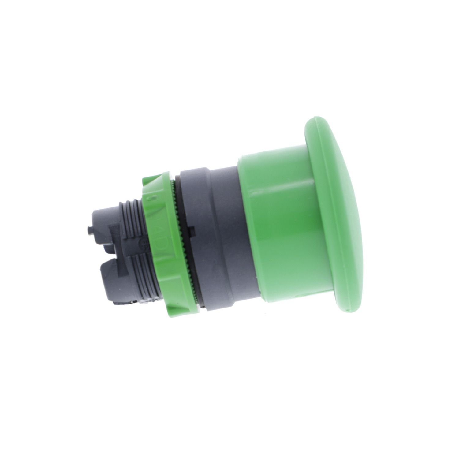 Picture of Head for non illuminated pushbutton, Harmony XB5, plastic, green, mushroom 40mm, 22mm, spring return