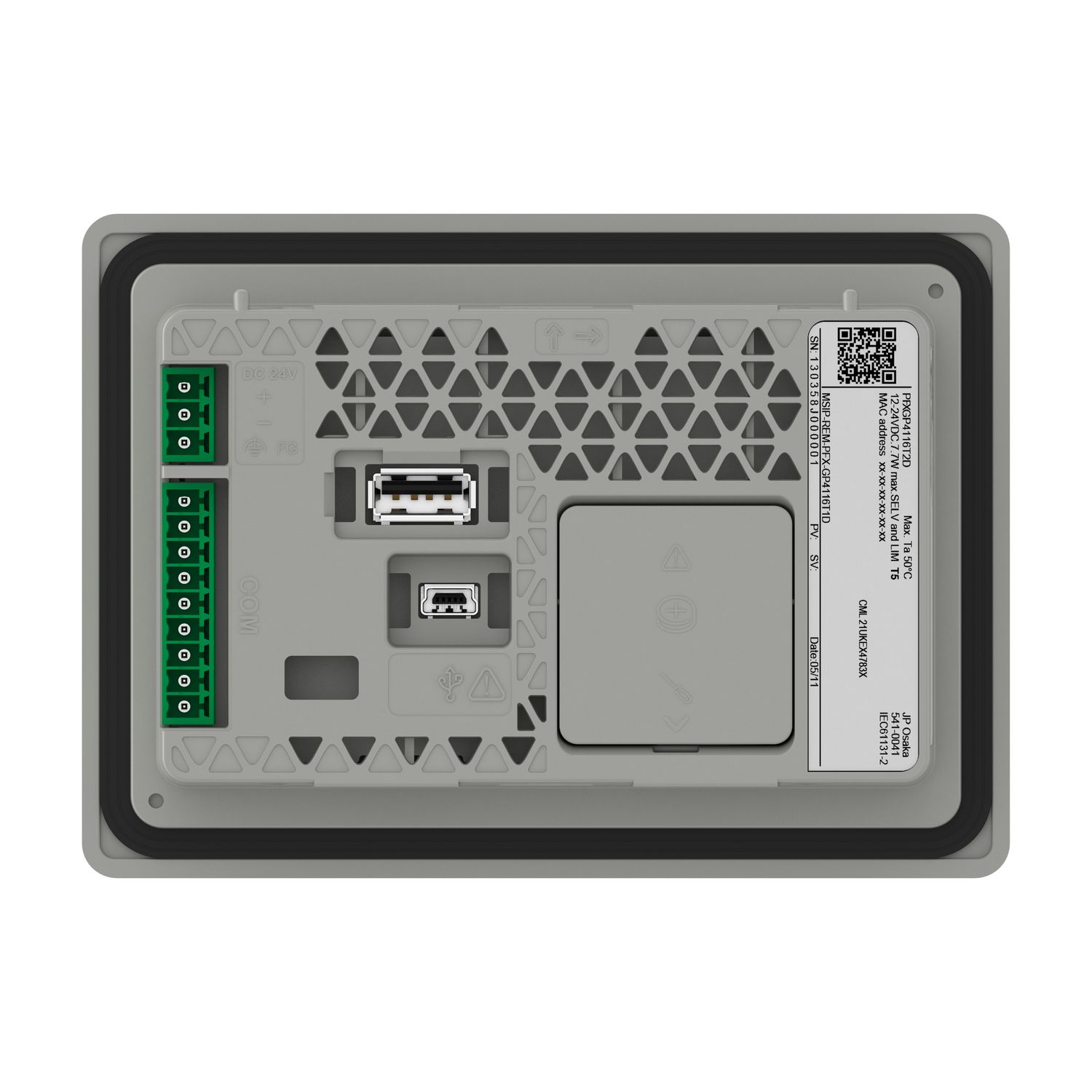 Picture of Touch panel screen, Pro-face GP4100, 4.3inch wide, RS-422/485