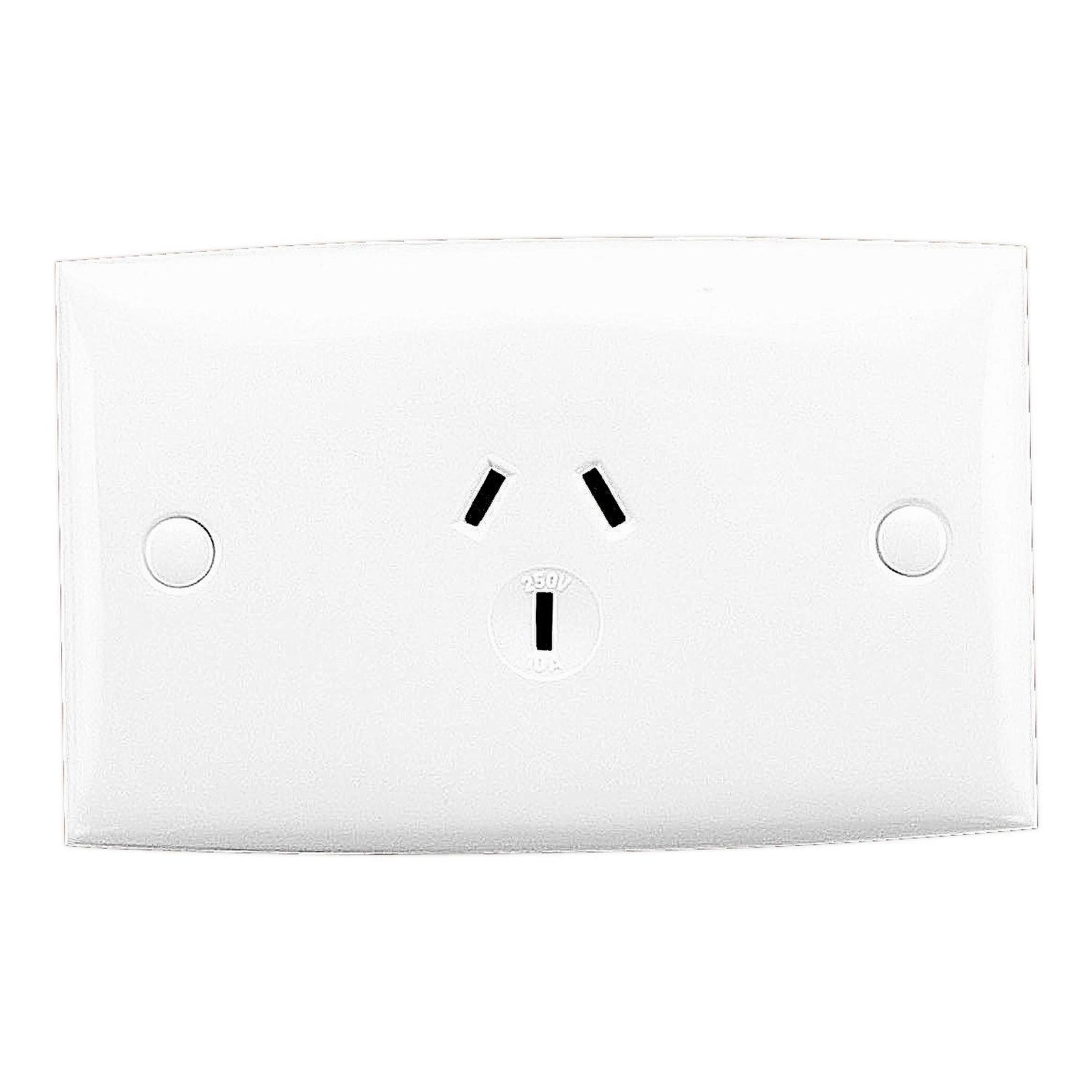 Picture of Automatic Single Socket Outlet, Standard Series, 250VAC, 10A, 1 Pole