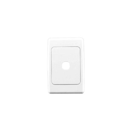 Picture of Flush Surround and Grid Plate, 2000 Series, 1 Gang, Vertical/Horizontal Mount, Standard PTN