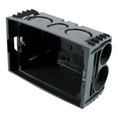 Picture of Wall Boxes Plastic, Clipsal - Mounting Accessories, 1 Gang with Sliding Recessed Nuts