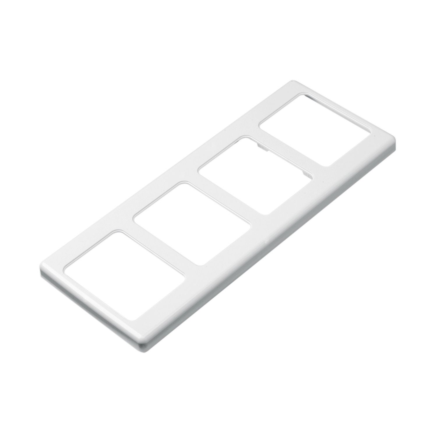 Picture of Flush Surround, 2000 Series, 4 Gang, Vertical Mount, Curved Sided, Standard Pattern