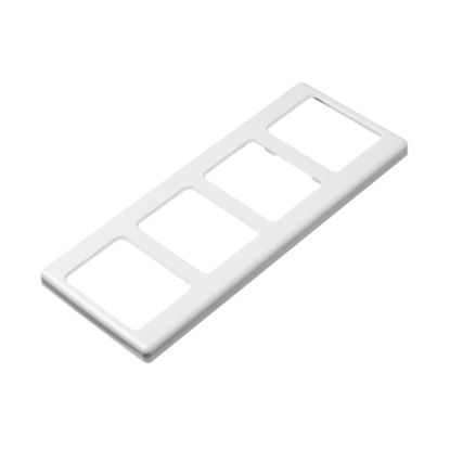 Picture of Flush Surround, 2000 Series, 4 Gang, Vertical Mount, Curved Sided, Standard Pattern