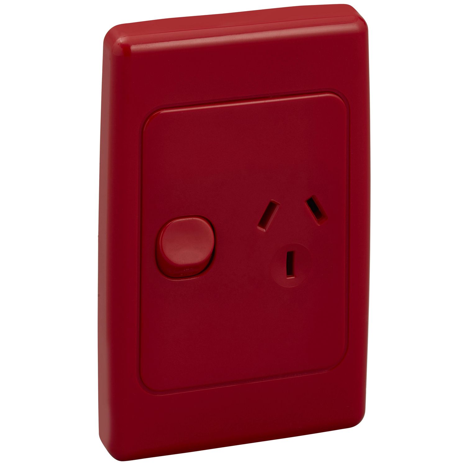 Picture of Switch Socket Outlet, 2000 Series, Single, 250V, 10A, Vertical