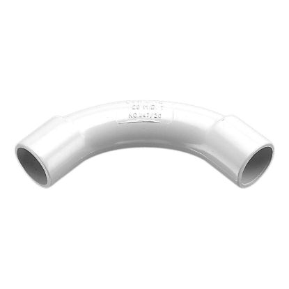 Picture of Elbow Bend, Clipsal - Cable Management, Solid, PVC, 50mm
