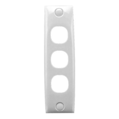 Picture of Flush Plate, Standard Series, 3 Gang, Architrave