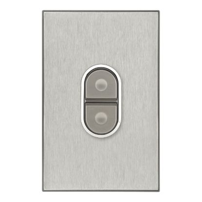 Picture of Flush Switch, Saturn Series, 1 Gang, 250V, AC,45A, Push Button