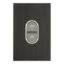 Picture of Flush Switch, Saturn Series, 1 Gang, 2 Pole, 415VAC, Push Button