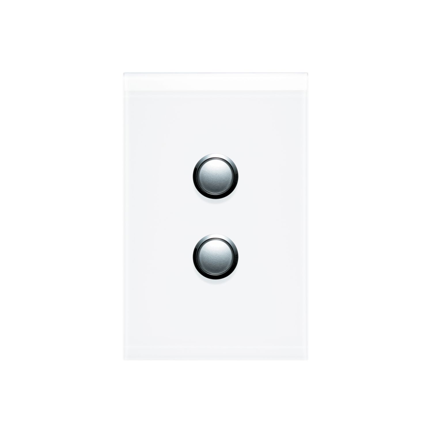 Picture of Switch Grid and Cover Assembly, Saturn Series, 2 Gang, Less Mechanism