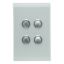 Picture of Switch Cover, Saturn Series, 4 Gang