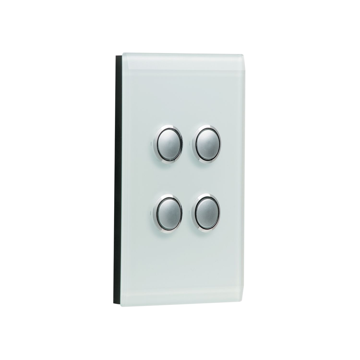 Picture of Switch Grid and Cover Assembly, Saturn Series, 4 Gang, Less Mechanism