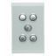 Picture of Switch Cover, Saturn Series, 5 Gang