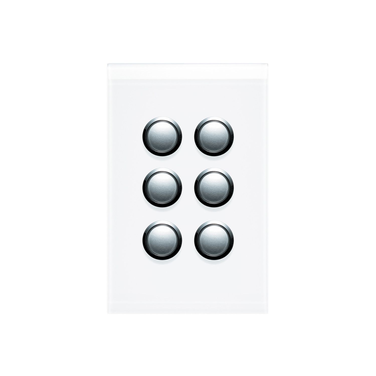 Picture of Switch Cover, Saturn Series, 6 Gang