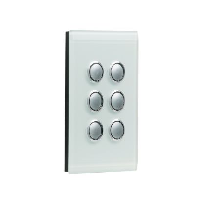 Picture of Switch Grid and Cover Assembly, Saturn Series, 6 Gang, Less Mechanism