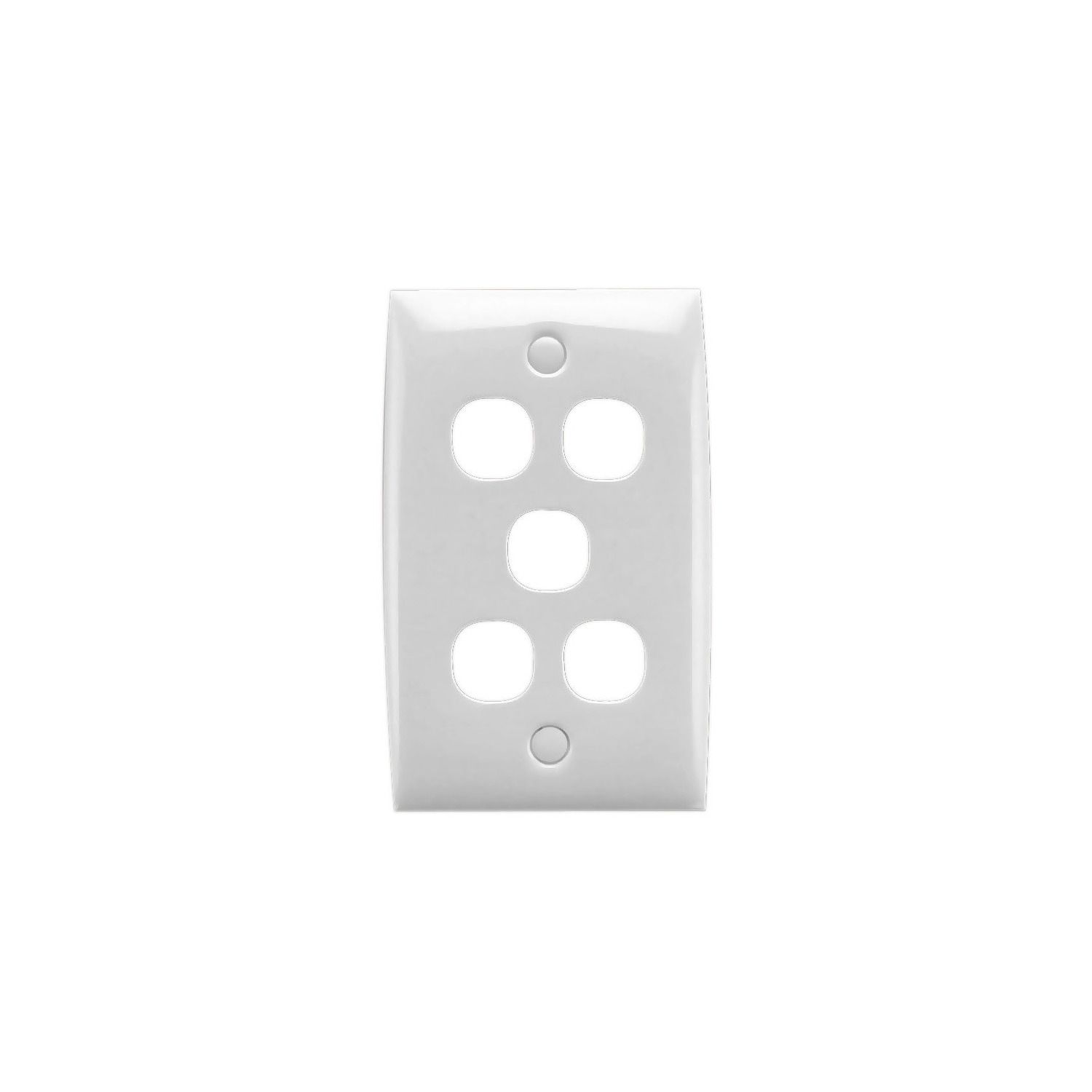 Picture of Flush Plate, Standard Series, 5 Gang, Standard