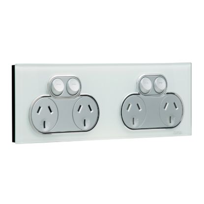 Picture of Quad Switch Power Point, Saturn Series, 250V, 10A