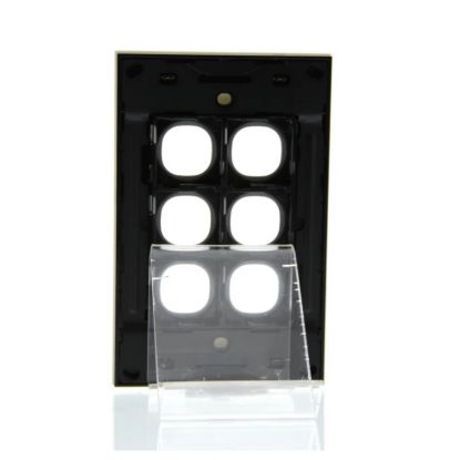 Picture of Switch Grid Plate and Cover, Saturn Series, 6 Gang, Vertical/Horizontal Mount