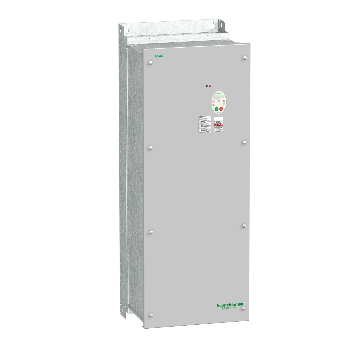 Picture of variable speed drive, Altivar 212, 75kW, 100hp, 480V, 3 phases, with EMC class C2, IP55