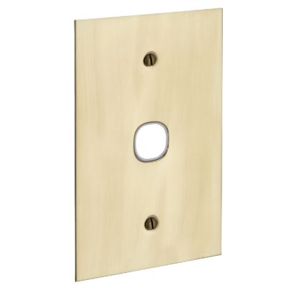 Picture of Switch Grid Plate and Cover, Metal Plate Series, 1 Gang, BBSL Style, Less Mechanism, Over Size